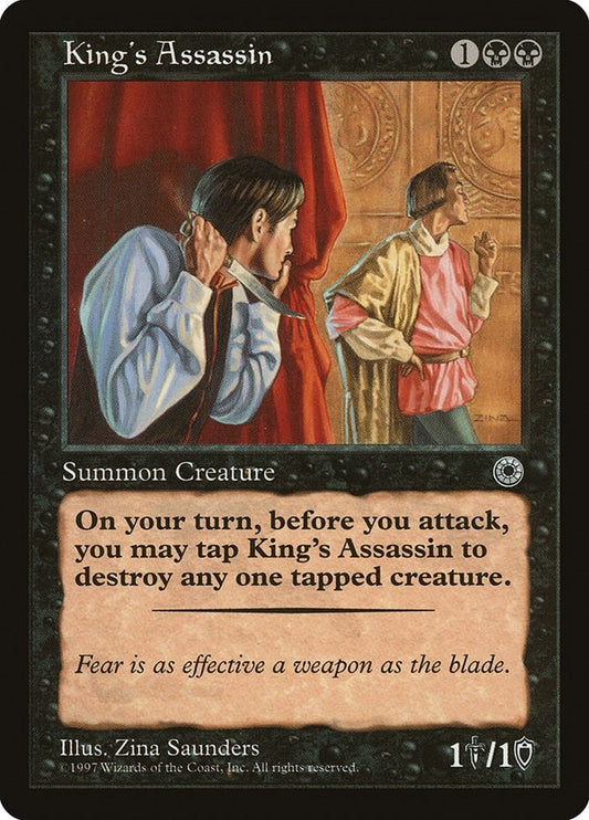 Image for King's Assassin (Portal) - Magic: The Gathering
