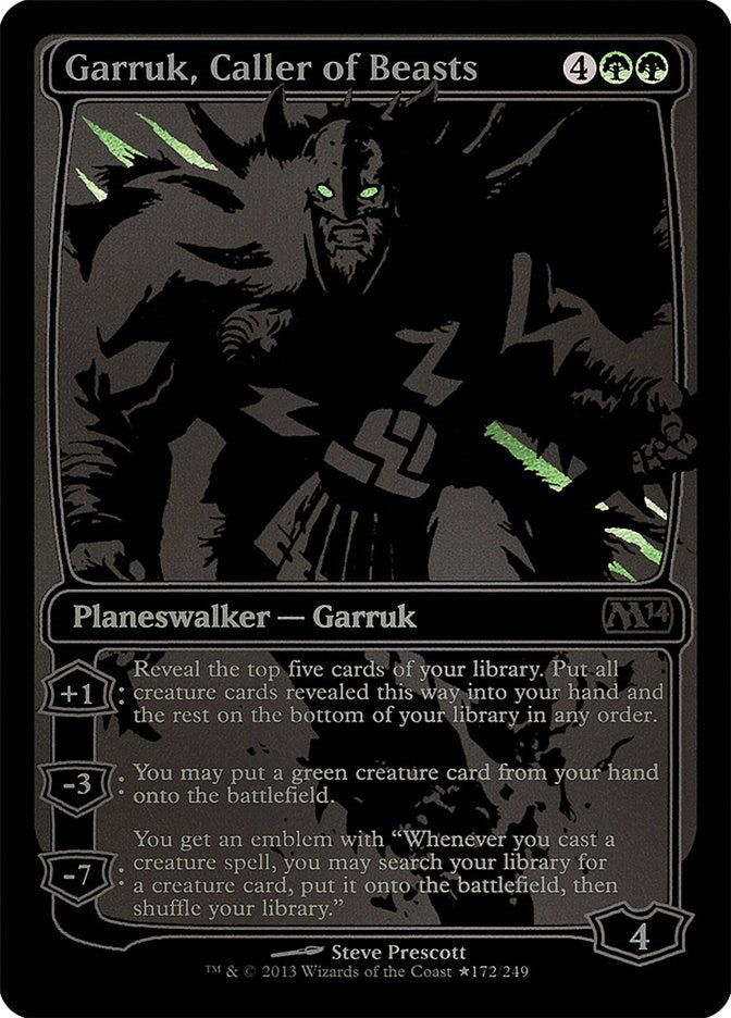 Image for Garruk, Caller of Beasts (SDCC 2013 Exclusive) (172) (Media Promos) - Magic: The Gathering