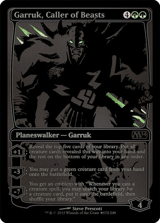 Image for Garruk, Caller of Beasts (SDCC 2013 Exclusive) (172) (Media Promos) - Magic: The Gathering
