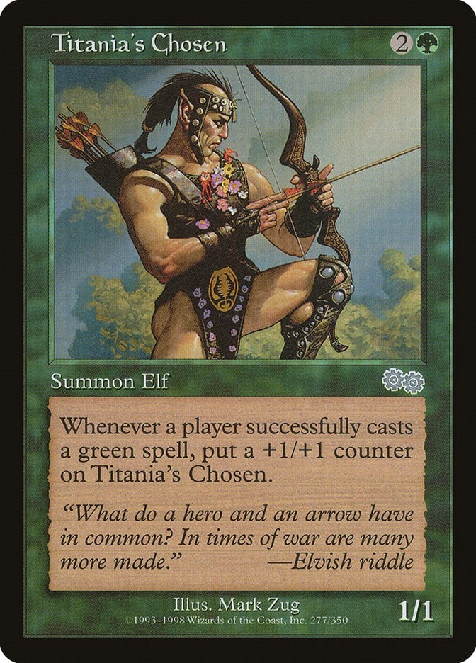 Image for Titania's Chosen (277) (Urza's Saga) - Magic: The Gathering