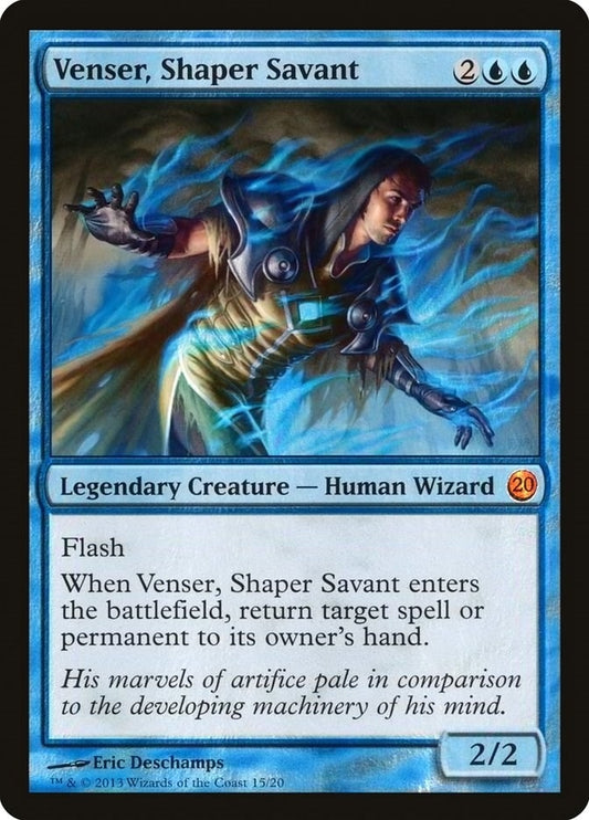 Image for Venser, Shaper Savant (15) (From the Vault: Twenty) - Magic: The Gathering