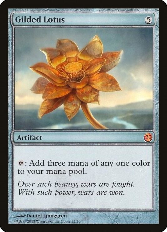 Image for Gilded Lotus (12) (From the Vault: Twenty) - Magic: The Gathering