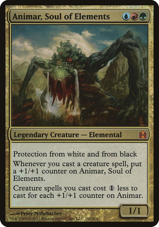Image for Animar, Soul of Elements (Commander) (181) (Oversize Cards) - Magic: The Gathering