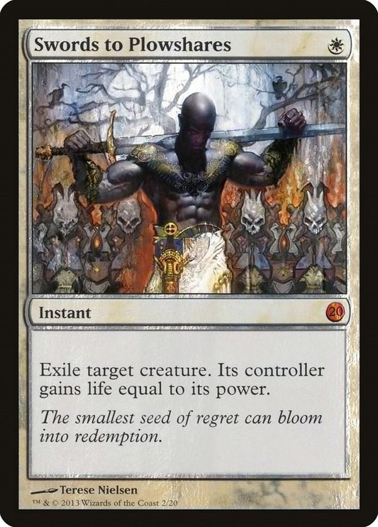 Image for Swords to Plowshares (2) (From the Vault: Twenty) - Magic: The Gathering