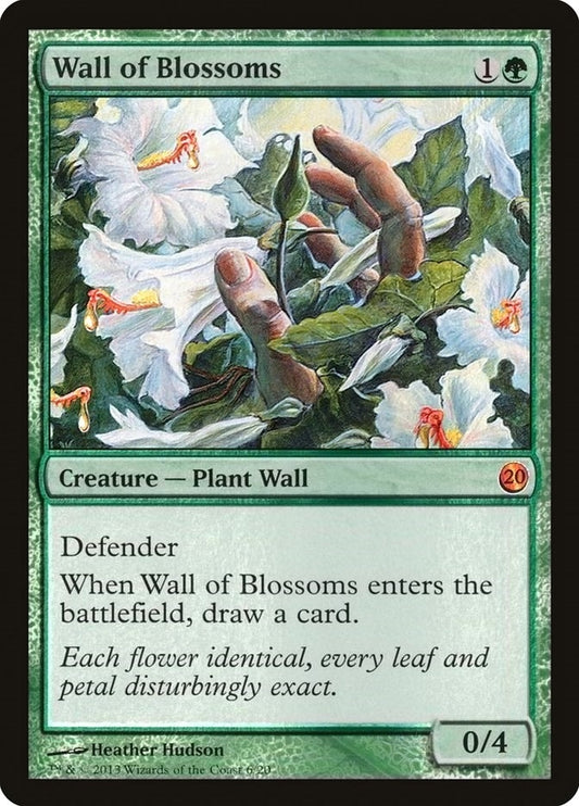 Image for Wall of Blossoms (6) (From the Vault: Twenty) - Magic: The Gathering