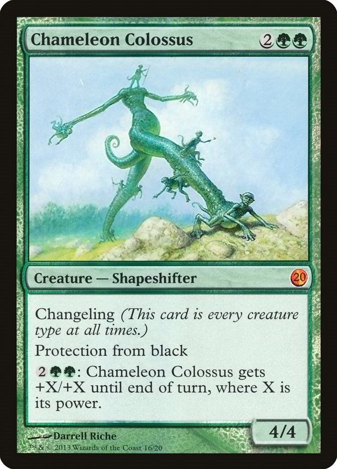 Image for Chameleon Colossus (16) (From the Vault: Twenty) - Magic: The Gathering
