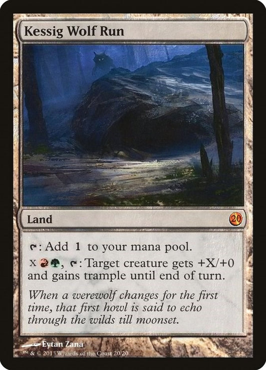 Image for Kessig Wolf Run (20) (From the Vault: Twenty) - Magic: The Gathering