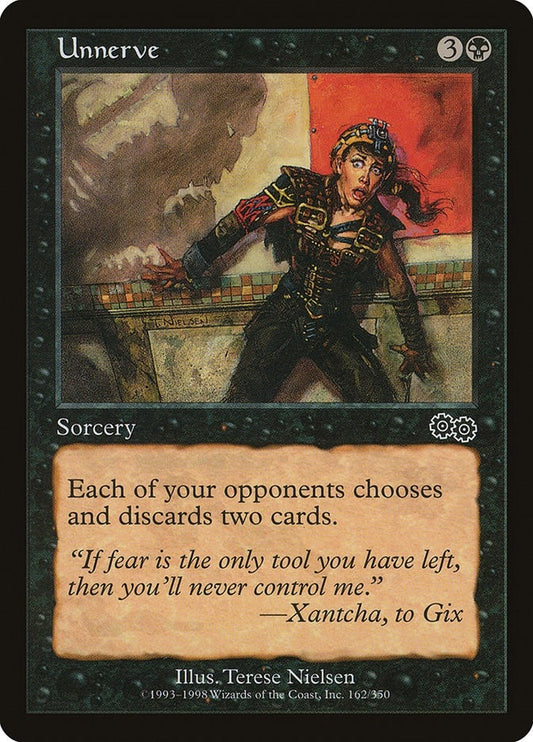 Image for Unnerve (162) (Urza's Saga) - Magic: The Gathering
