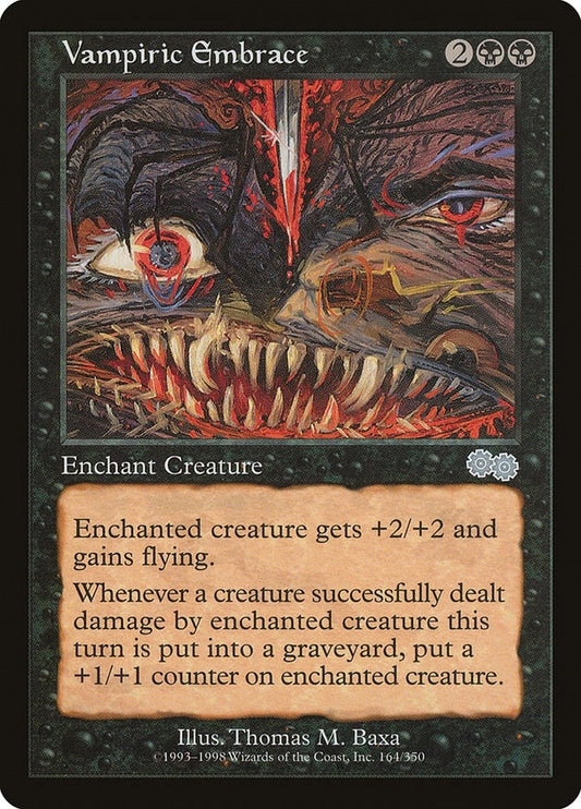Image for Vampiric Embrace (164) (Urza's Saga) - Magic: The Gathering