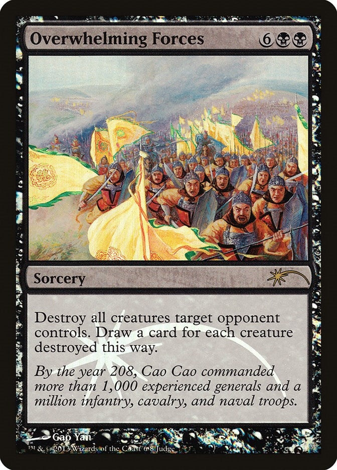 Image for Overwhelming Forces (6) (Judge Promos) - Magic: The Gathering
