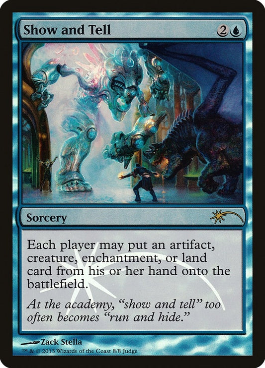 Image for Show and Tell (8) (Judge Promos) - Magic: The Gathering