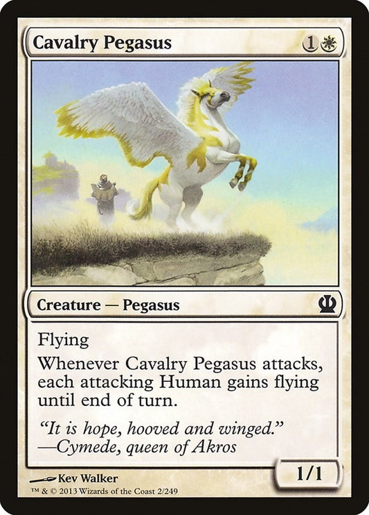 Image for Cavalry Pegasus (2) (Theros) - Magic: The Gathering