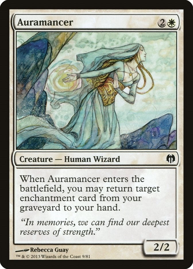 Image for Auramancer (9) (Duel Decks: Heroes vs. Monsters) - Magic: The Gathering