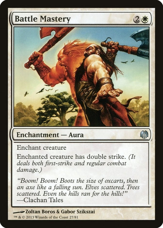 Image for Battle Mastery (27) (Duel Decks: Heroes vs. Monsters) - Magic: The Gathering