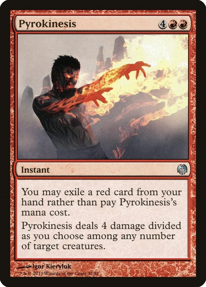 Image for Pyrokinesis (32) (Duel Decks: Heroes vs. Monsters) - Magic: The Gathering