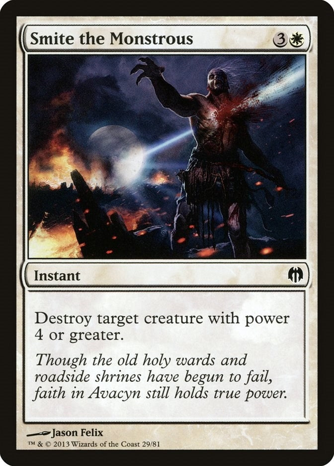 Image for Smite the Monstrous (29) (Duel Decks: Heroes vs. Monsters) - Magic: The Gathering