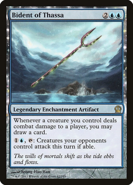 Image for Bident of Thassa (42) (Theros) - Magic: The Gathering