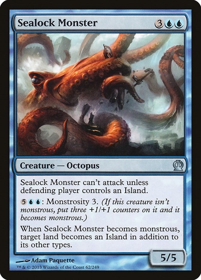Image for Sealock Monster (62) (Theros) - Magic: The Gathering