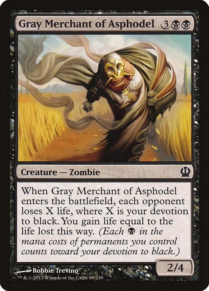 Image for Gray Merchant of Asphodel (89) (Theros) - Magic: The Gathering