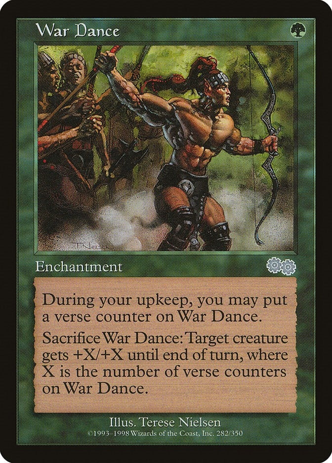 Image for War Dance (282) (Urza's Saga) - Magic: The Gathering