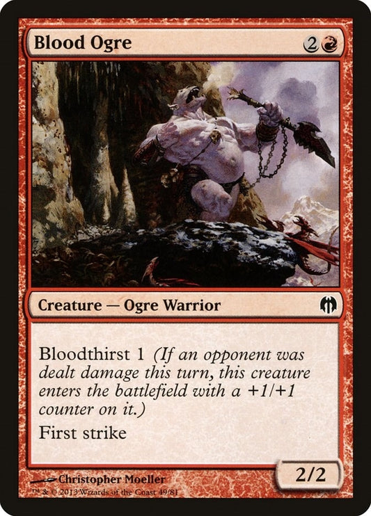 Image for Blood Ogre (49) (Duel Decks: Heroes vs. Monsters) - Magic: The Gathering