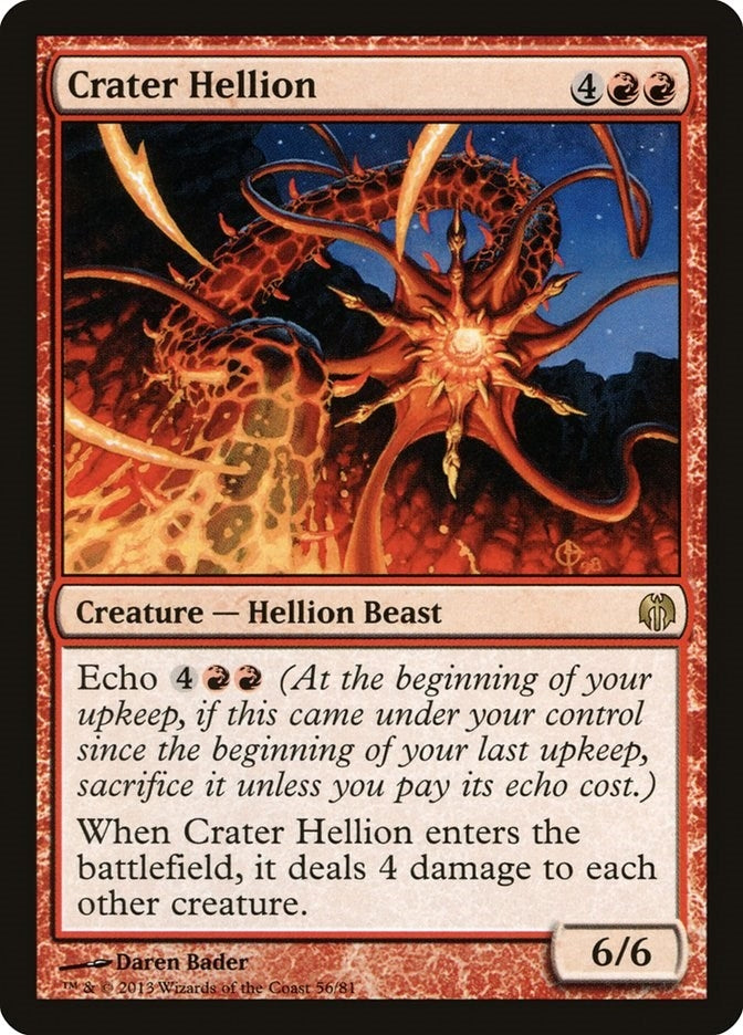 Image for Crater Hellion (56) (Duel Decks: Heroes vs. Monsters) - Magic: The Gathering