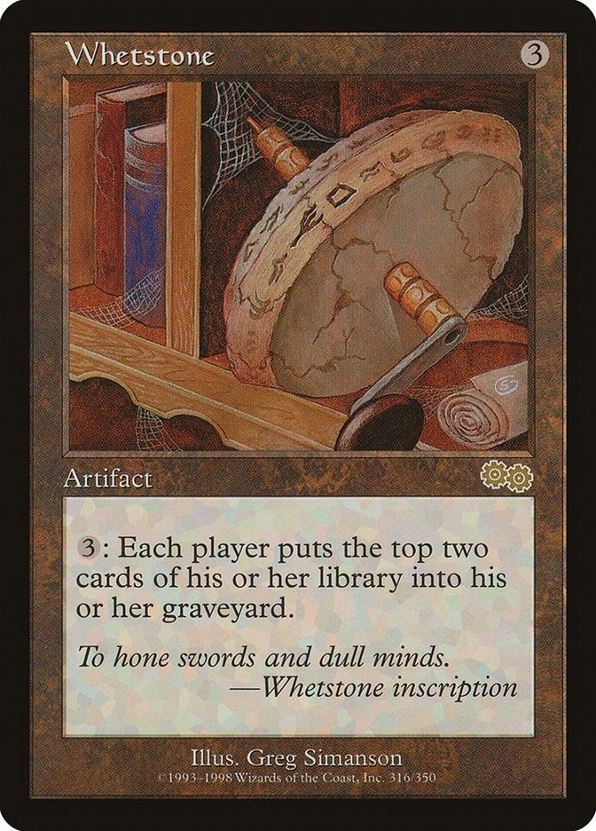 Image for Whetstone (316) (Urza's Saga) - Magic: The Gathering