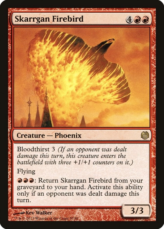 Image for Skarrgan Firebird (57) (Duel Decks: Heroes vs. Monsters) - Magic: The Gathering