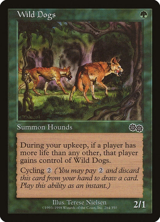 Image for Wild Dogs (284) (Urza's Saga) - Magic: The Gathering