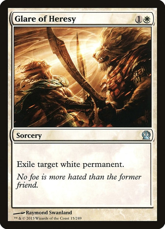 Image for Glare of Heresy (15) (Theros) - Magic: The Gathering