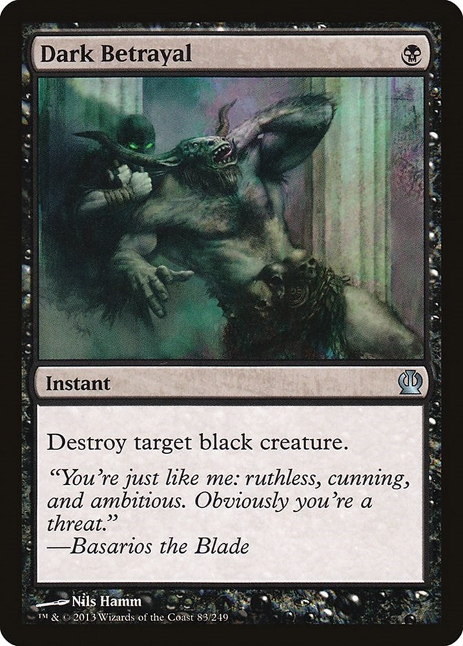 Image for Dark Betrayal (83) (Theros) - Magic: The Gathering
