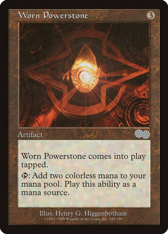 Image for Worn Powerstone (318) (Urza's Saga) - Magic: The Gathering