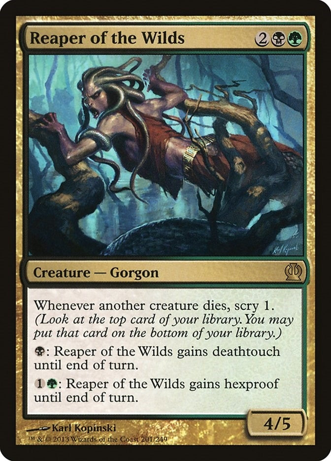 Image for Reaper of the Wilds (201) (Theros) - Magic: The Gathering