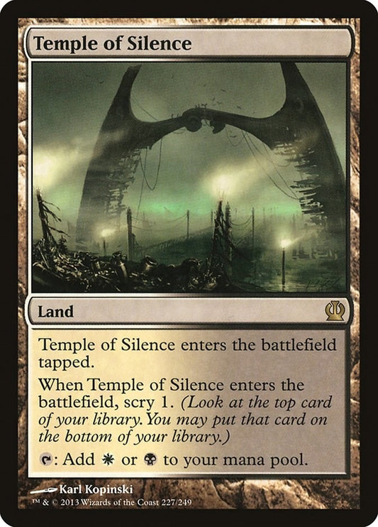 Image for Temple of Silence (227) (Theros) - Magic: The Gathering