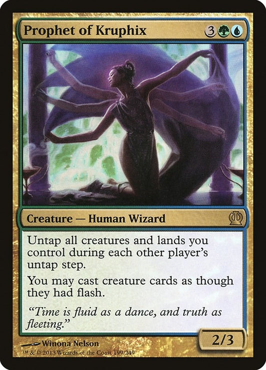 Image for Prophet of Kruphix (199) (Theros) - Magic: The Gathering