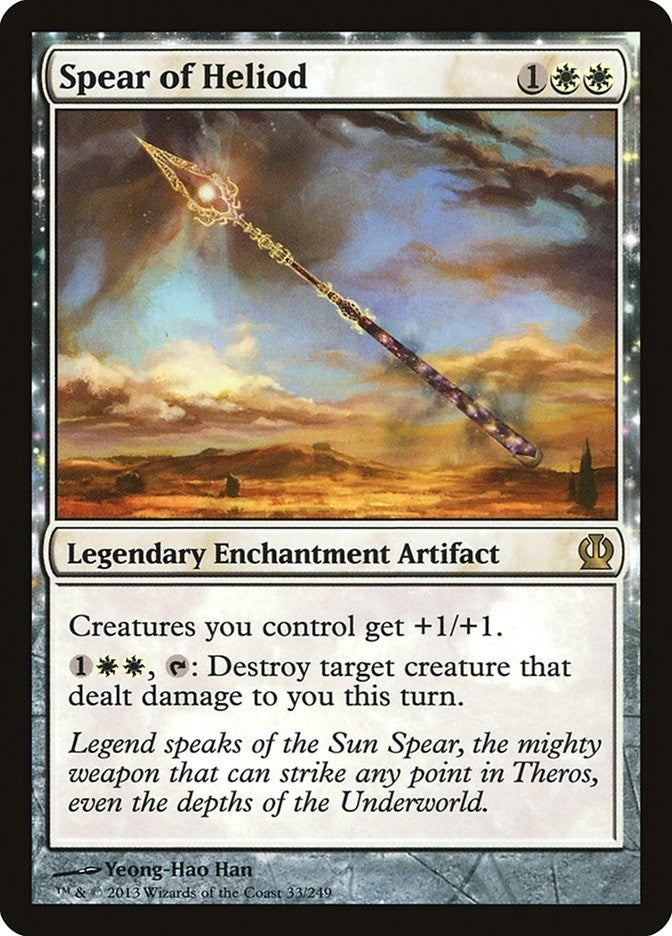 Image for Spear of Heliod (33) (Theros) - Magic: The Gathering