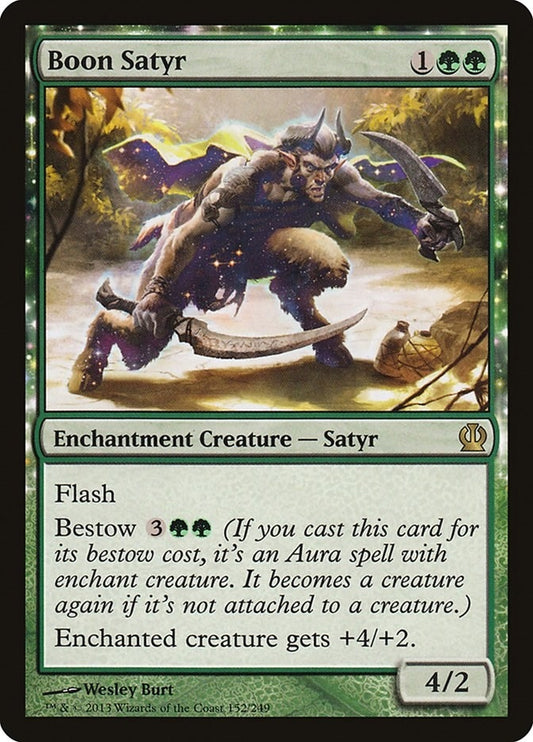 Image for Boon Satyr (152) (Theros) - Magic: The Gathering