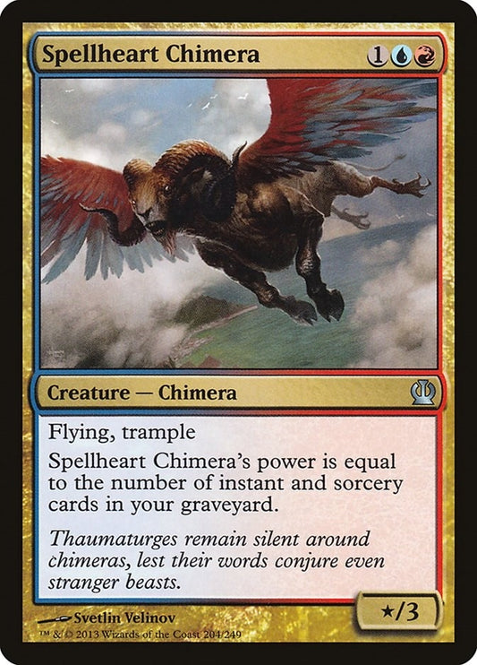Image for Spellheart Chimera (204) (Theros) - Magic: The Gathering