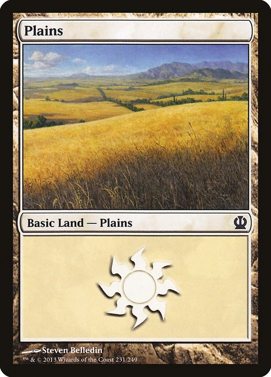 Image for Plains (231) (231) (Theros) - Magic: The Gathering