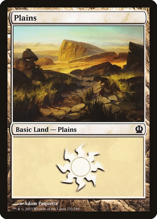 Image for Plains (232) (232) (Theros) - Magic: The Gathering