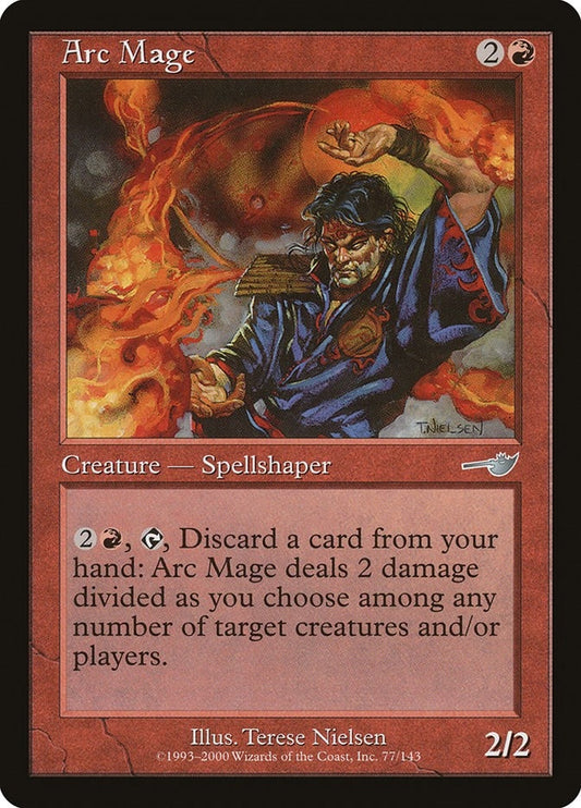 Image for Arc Mage (77) (Nemesis) - Magic: The Gathering