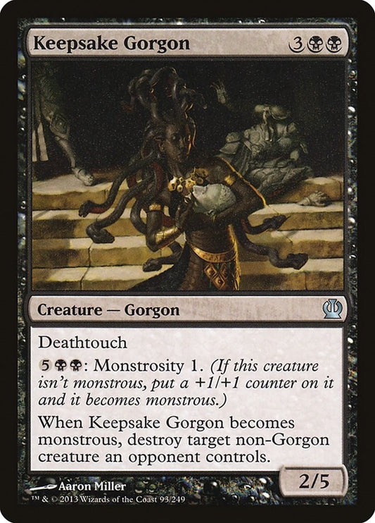 Image for Keepsake Gorgon (93) (Theros) - Magic: The Gathering