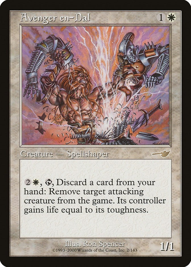 Image for Avenger en-Dal (2) (Nemesis) - Magic: The Gathering