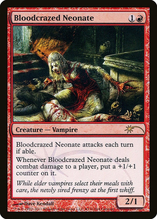 Image for Bloodcrazed Neonate (83) (WPN & Gateway Promos) - Magic: The Gathering