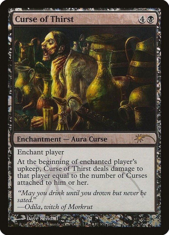 Image for Curse of Thirst (81) (WPN & Gateway Promos) - Magic: The Gathering