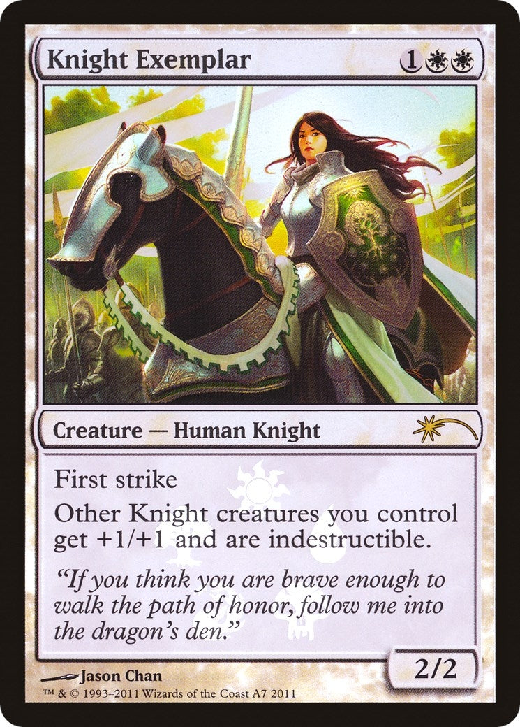 Image for Knight Exemplar (A7) (Media Promos) - Magic: The Gathering