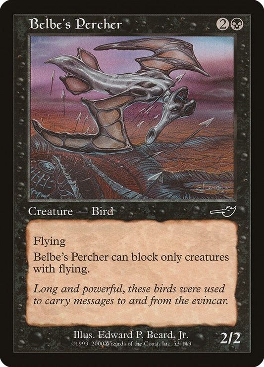 Image for Belbe's Percher (53) (Nemesis) - Magic: The Gathering