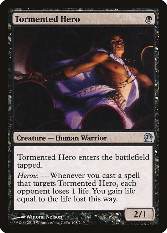 Image for Tormented Hero (108) (Theros) - Magic: The Gathering