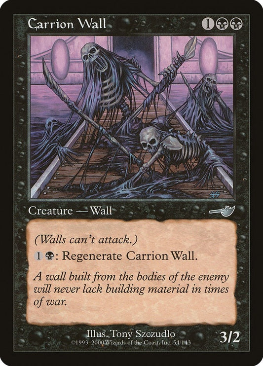 Image for Carrion Wall (54) (Nemesis) - Magic: The Gathering