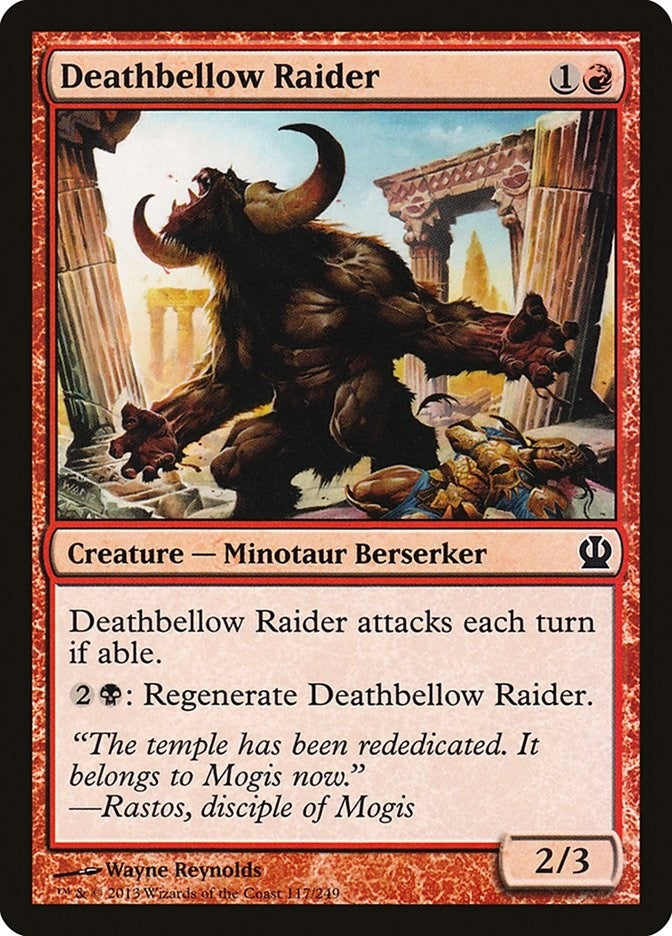 Image for Deathbellow Raider (117) (Theros) - Magic: The Gathering